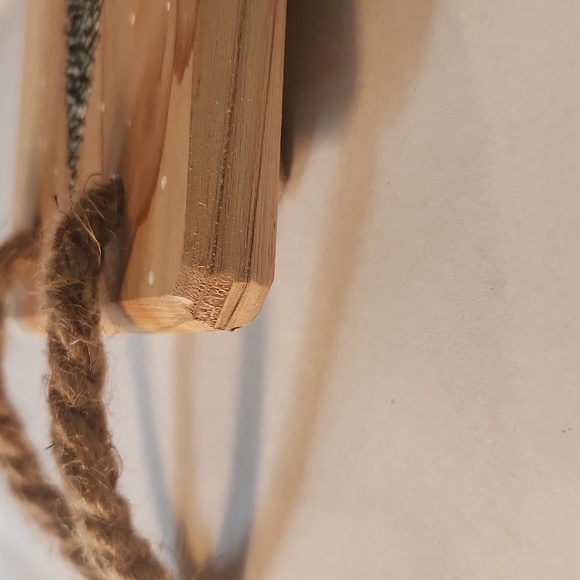 Handpainted Winter/Pine Tree with Snow Decor - Picture 6 of 6